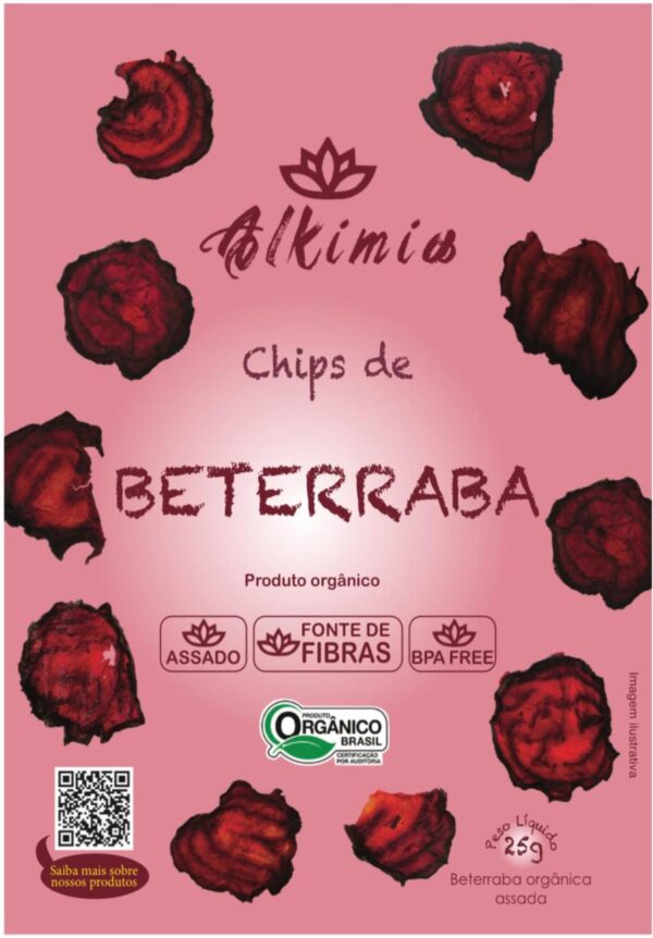 CHIPS DE BETERRABA ORGÂNICA