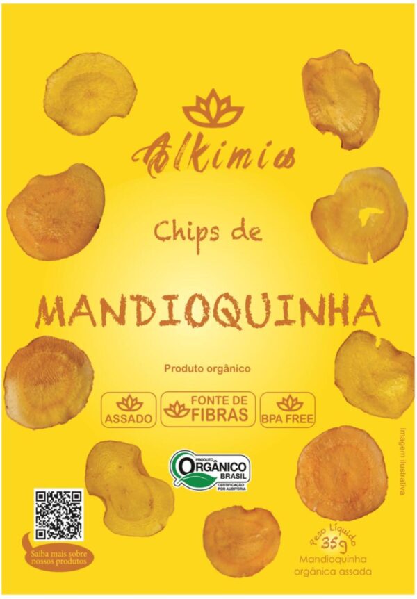 CHIPS DE MANDIOQUINHA ORGÂNICA