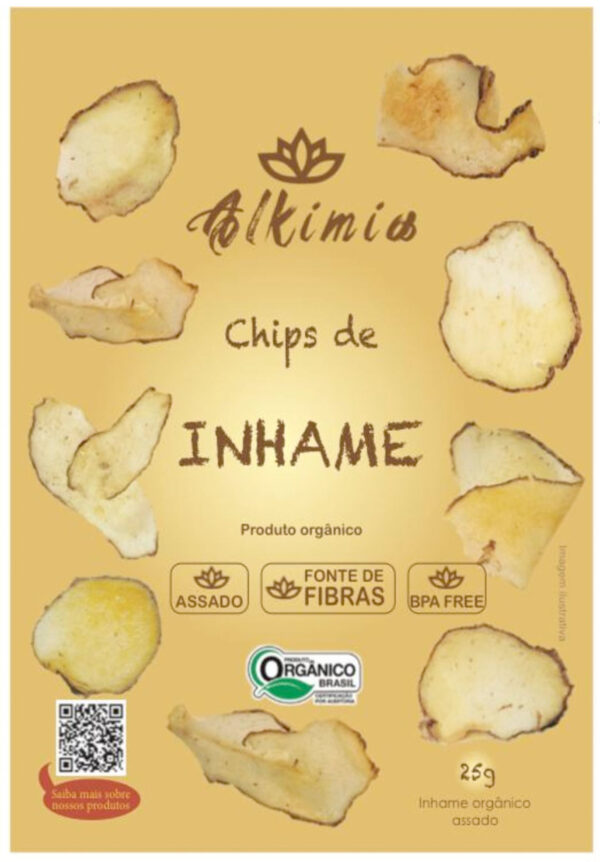 CHIPS DE INHAME ORGÂNICO